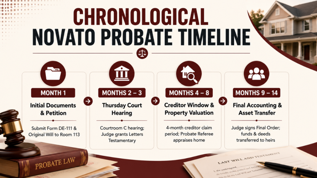 NOVOTO PROBATE TIMELINE
